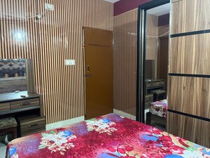 Bedroom in 3 BHK Apartment at Godrej Aqua, International Airport Road – for Rent