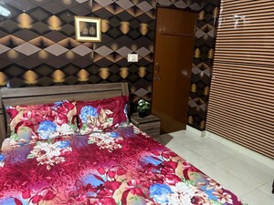 Bedroom in 3 BHK Apartment at Godrej Aqua, International Airport Road – for Rent