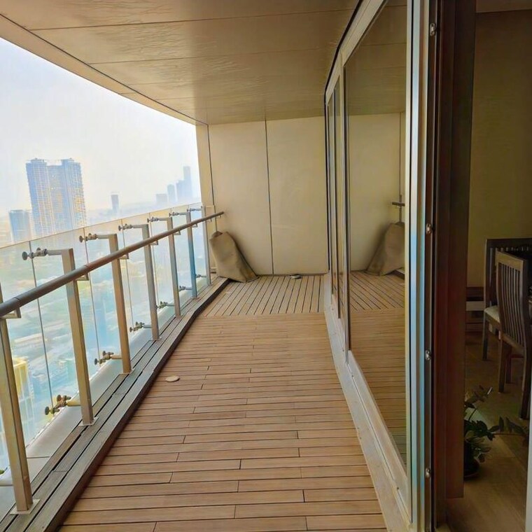 Balcony, lodha-world-crest 4 Bedroom 1790 Sq.Ft. Apartment In Worli Mumbai 10362634