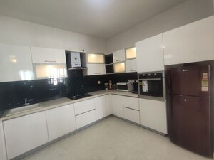 Kitchen in 3 BHK Apartment at Brigade Cosmopolis, Whitefield – for Rent