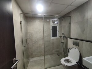 Bathroom in 3 BHK Apartment at Brigade Cosmopolis, Whitefield – for Rent