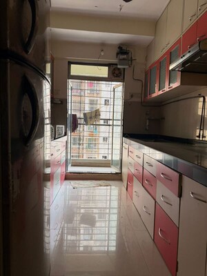 Kitchen in 2 BHK Apartment at Dheeraj Dreams Building 2, Bhandup West – for Sale