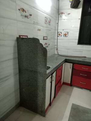 Kitchen in 2 BHK Apartment at Colleagues Co Operative Housing Society, Worli – for Rent