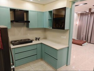 Kitchen in 3 BHK Apartment at Experion Capital, Gomti Nagar – for Rent