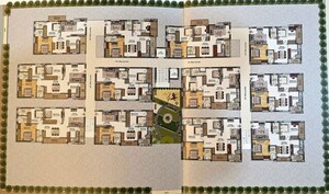 Master Plan in 3 BHK Apartment at Shree Padmaja The Nest, Chanda Nagar – for Sale