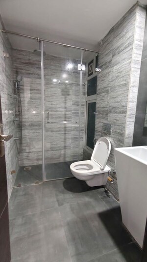 Bathroom in 1 BHK Apartment at Iris CHS, Kasarvadavali – for Rent