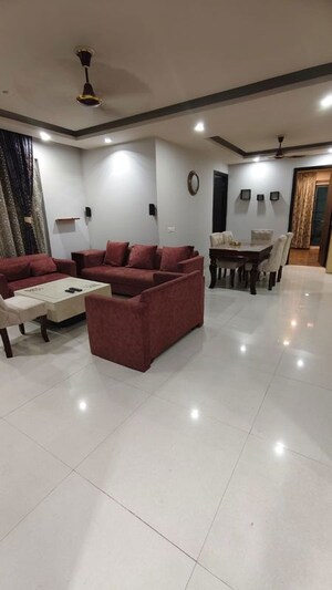 Living Room in 1 BHK Apartment at Raunak 108, Kasarvadavali – for Rent