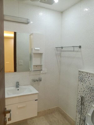 Bathroom in 3 BHK Builder Floor at Sarita Vihar – for Sale