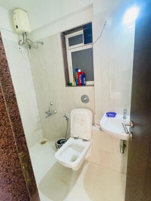 Bathroom in 1 BHK Apartment at Raj Residency Kasarvadavali, Kasarvadavali – for Rent