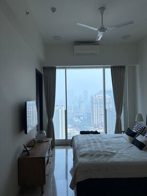 Living Room in 4 BHK Apartment at Raheja Imperia, Worli – for Rent