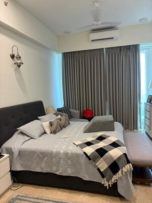 Bedroom in 4 BHK Apartment at Raheja Imperia, Worli – for Rent