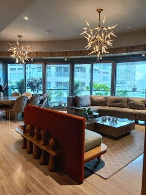 Kitchen in 4 BHK Apartment at Lodha World One, Worli – for Rent