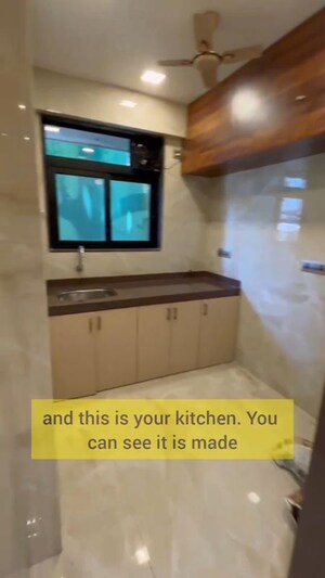 Kitchen in 1 BHK Apartment at Kolivery Village – for Sale