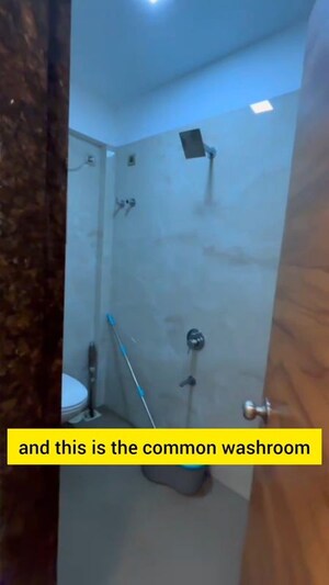 Bathroom in 1 BHK Apartment at Kolivery Village – for Sale