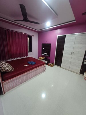 Bedroom in 1 BHK Apartment at Haware Estate, Kasarvadavali – for Rent