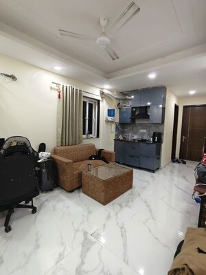 Living Room in 1 BHK Builder Floor at Indira Colony 2 – for Rent