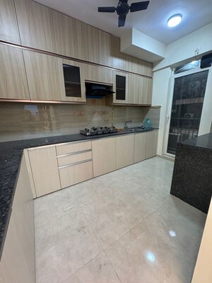 Kitchen in 3 BHK Apartment at Indiabulls One Indiabulls, Pokhran Road No Two – for Rent