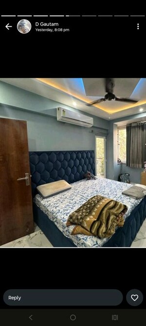 Bedroom in 3 BHK Apartment at Sector 3 Dwarka – for Rent