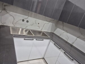 Kitchen in 3.5 BHK Apartment at Omaxe New Heights, Sector 78 – for Sale