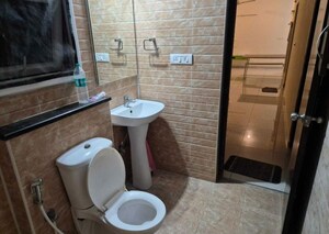 Bathroom in 2 BHK Apartment at Prestige IVY Terraces, Kadubeesanahalli – for Rent