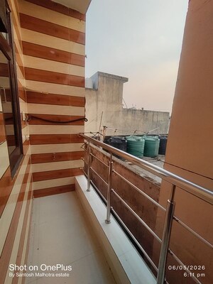 Balcony in 2 BHK Builder Floor at Dwarka Mor – for Rent