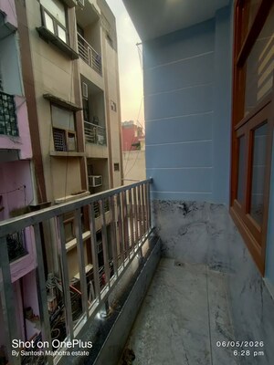 Balcony in 2 BHK Builder Floor at Dwarka Mor – for Rent