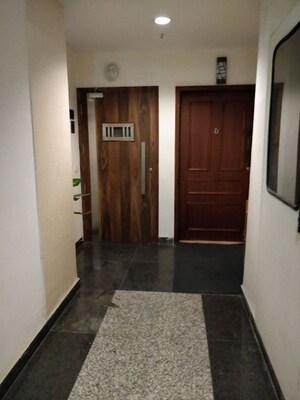 Building Lobby in 2.5 BHK Apartment at Mahagun Moderne, Sector 78 – for Rent