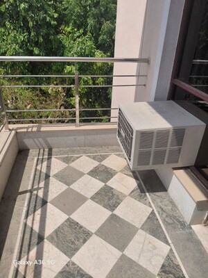 Balcony in 4 BHK Builder Floor at Sector 15 – for Rent