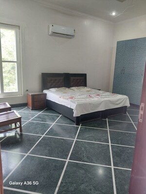 Bathroom in 4 BHK Builder Floor at Sector 15 – for Rent