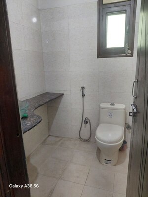Bathroom in 4 BHK Builder Floor at Sector 15 – for Rent