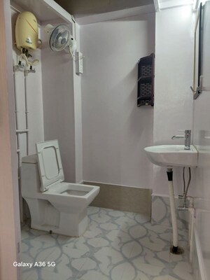 Bathroom in 4 BHK Builder Floor at Sector 15 – for Rent