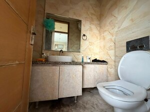 Bathroom in 3 BHK Builder Floor at Shakti Khand – for Rent
