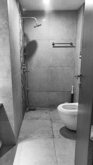 Bathroom in 1 BHK Apartment at Omkar Meridia, Kurla West – for Rent