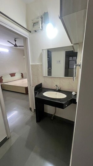 Bathroom in 2 BHK Apartment at Pooja Sankul Apartment, Aundh – for Sale