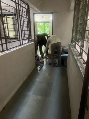 Balcony in 2 BHK Apartment at Pooja Sankul Apartment, Aundh – for Sale
