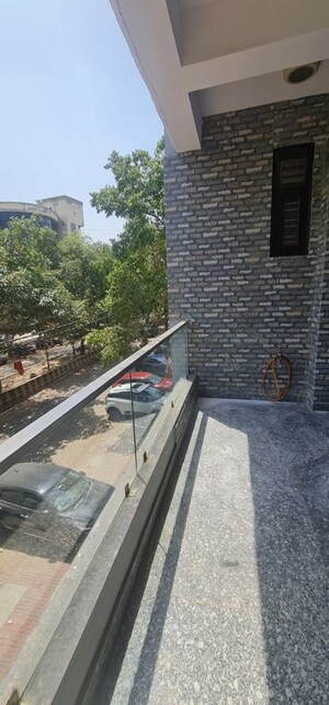 Balcony in 3 BHK Builder Floor at Raj Nagar Extension – for Rent