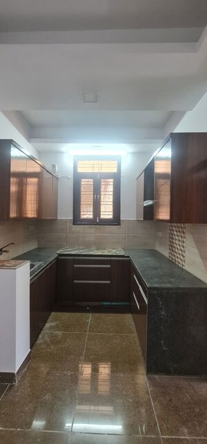 Kitchen in 3 BHK Builder Floor at Raj Nagar Extension – for Rent
