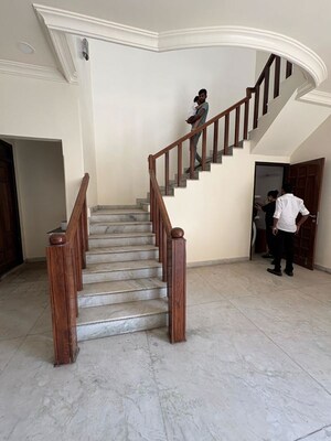 Staircase in 6+ BHK Villa at Omaxe City – for Rent