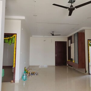 Living Room in 3 BHK Apartment at Aurobindo The Regent, Kondapur – for Rent