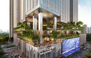 4 BHK Apartment – Exterior View View at SAS Diamond Towers, Financial District - for Sale