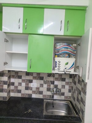 Kitchen in 3 BHK Apartment at LR Bluemoon Homes, Raj Nagar Extension – for Rent