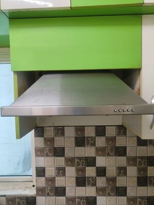 Kitchen in 3 BHK Apartment at LR Bluemoon Homes, Raj Nagar Extension – for Rent