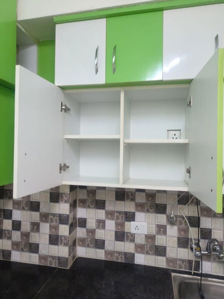 Kitchen, lr-bluemoon-homes 3 Bedroom 1470 Sq.Ft. Apartment In Raj Nagar Extension Ghaziabad 10363037