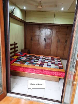 Master Bedroom in 2 BHK Apartment at Vyas Ranjeet, Kothrud – for Rent