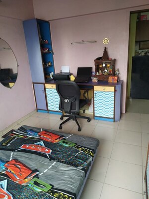 Bedroom in 2 BHK Apartment at Vyas Ranjeet, Kothrud – for Rent