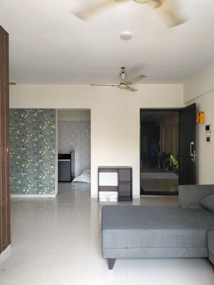 Living Room in 2 BHK Apartment at Rosa Oasis Ph 2, Ghodbunder Road – for Rent