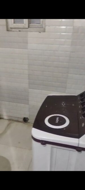 Bathroom in 1 BHK Apartment at AVJ Heightss, Zeta I Greater Noida – for Rent
