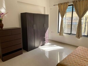 Living Room in 3 BHK Apartment at Pashan – for Rent