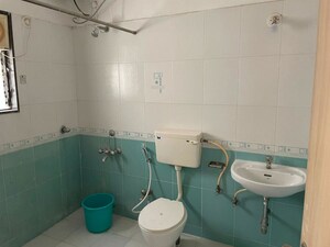 Bathroom in 3 BHK Apartment at Pashan – for Rent