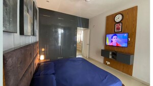 Bedroom in 3 BHK Apartment at Omaxe Heights, Sector 86 – for Rent